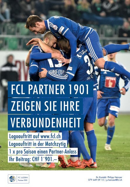 FC LUZERN Matchzytig N°10 15/16 (RSL 21) 