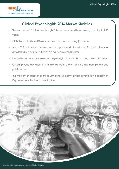 ClinicalPsychologists 2016_Brochure