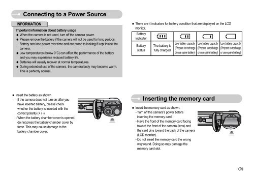 Samsung DIGIMAX S800 (EC-S800ZBBA/E1 ) - Manuel de l'utilisateur 8.43 MB, pdf, Anglais