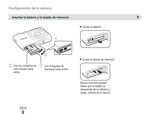 Samsung PL200 (EC-PL200ZBPRE1 ) - Guide rapide 2.45 MB, pdf, Anglais, Espagnol