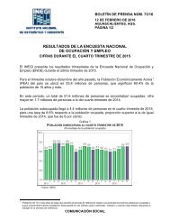 RESULTADOS DE LA ENCUESTA NACIONAL DE OCUPACIÓN Y EMPLEO