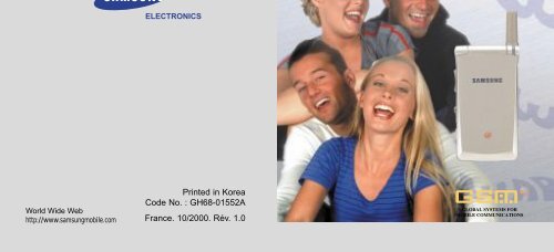 Samsung SGH-A110SA (SGH-A110SA/FTM ) - Manuel de l'utilisateur 0.53 MB, pdf, Fran&ccedil;ais