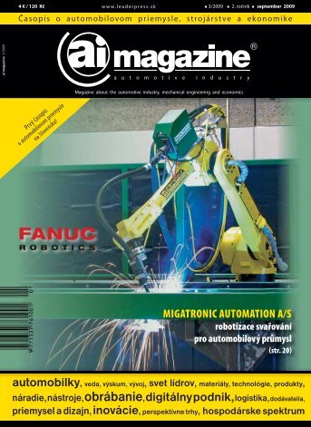 MIGATRONIC AUTOMATION A/S - Ai magazine