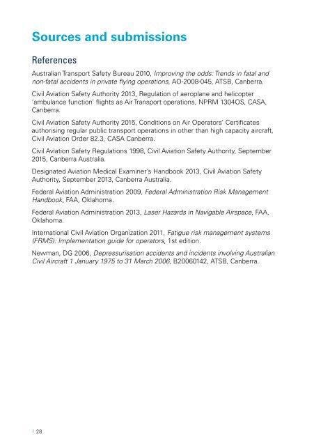 Pilot incapacitation occurrences 2010–2014