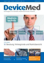 Medizin- technik - DeviceMed.de