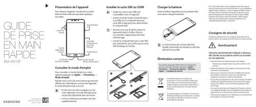 mode d'emploi samsung j5 2016