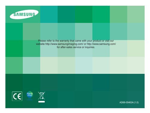 Samsung PL90 (EC-PL90ZZBARE1 ) - Guide rapide 17.88 MB, pdf, Anglais