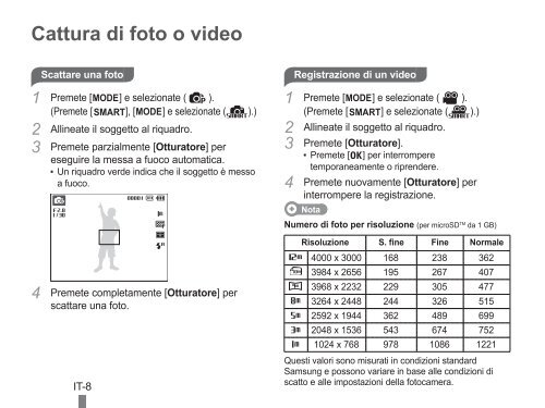 Samsung PL90 (EC-PL90ZZBARE1 ) - Guide rapide 17.88 MB, pdf, Anglais