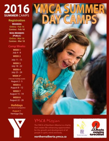 YMCA SUMMER DAY CAMPS