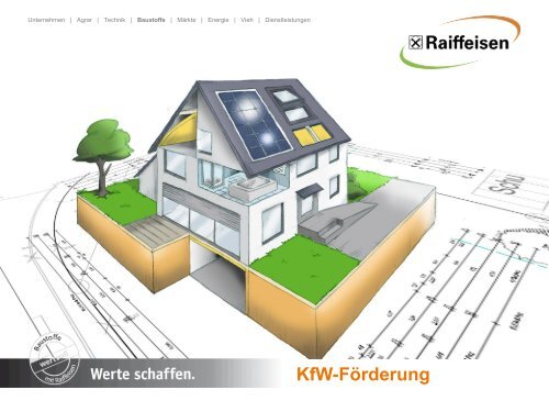 Raiffeisen Baustoffe // KfW-Förderung