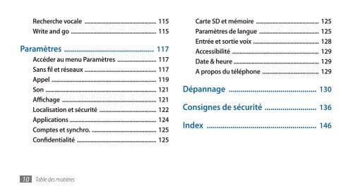 Samsung GT-I9000/RW8 (GT-I9000RWYBOG ) - Manuel de l'utilisateur(GINGERBREAD Ver.) 2.87 MB, pdf, FRAN&Ccedil;AIS (Orange)