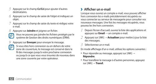 Samsung GT-I9000/RW8 (GT-I9000RWYBOG ) - Manuel de l'utilisateur(GINGERBREAD Ver.) 2.87 MB, pdf, FRAN&Ccedil;AIS (Orange)