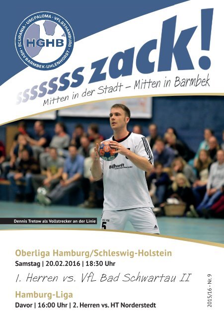 Ssssssszack! HGHB vs. VfL Bad Schwartau 2