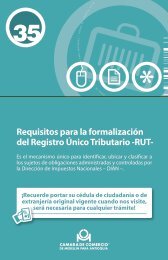 Requisitos para la formalización del Registro Único Tributario -RUT-