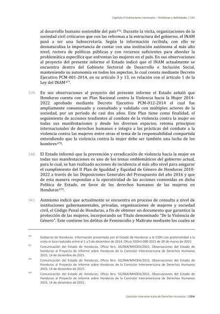 Situación de derechos humanos en Honduras