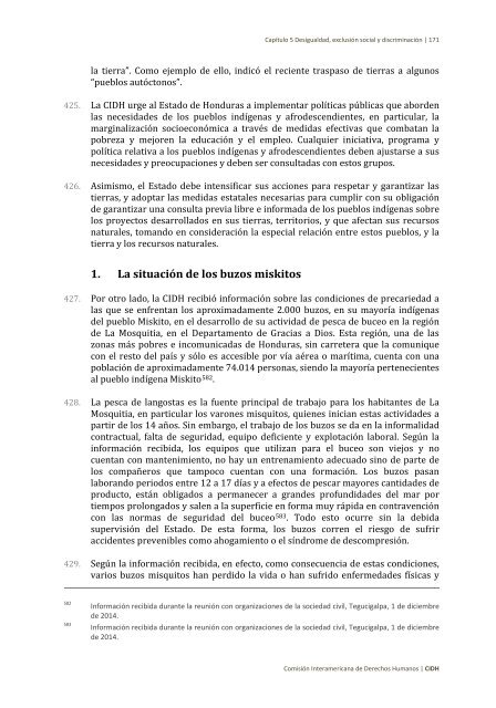 Situación de derechos humanos en Honduras