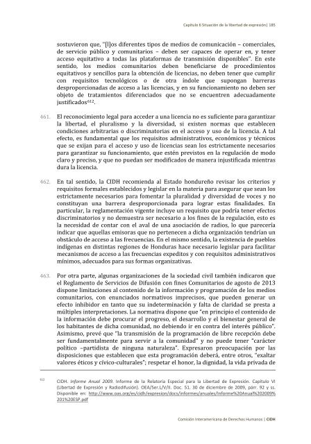 Situación de derechos humanos en Honduras