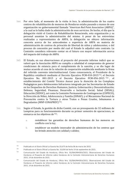 Situación de derechos humanos en Honduras