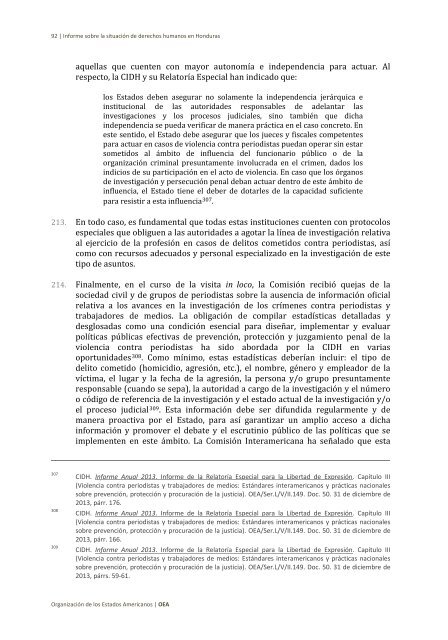 Situación de derechos humanos en Honduras