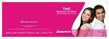 Berkowits - A brief of our array of services