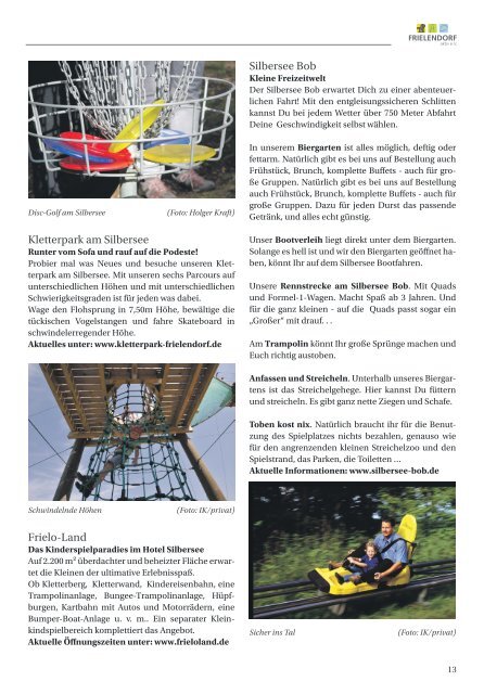 FrielendorfAktiv magazin Gewerbe & Tourismus (1/2016)