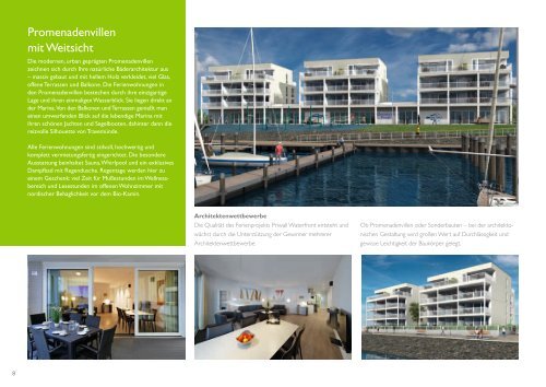 Priwall Waterfront - Das exklusive Ferienresort an der Ostsee