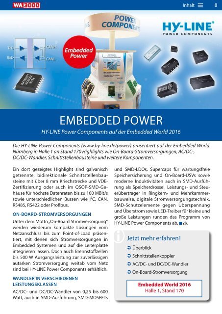 WA3000 Industrial Automation Februar 2016