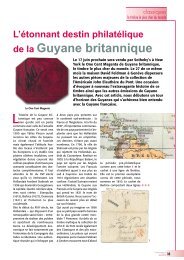 L'étonnant destin philatélique de la Guyane Britannique