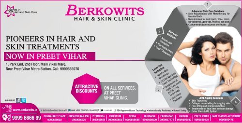  Hair and Skin treatments For Berkowits