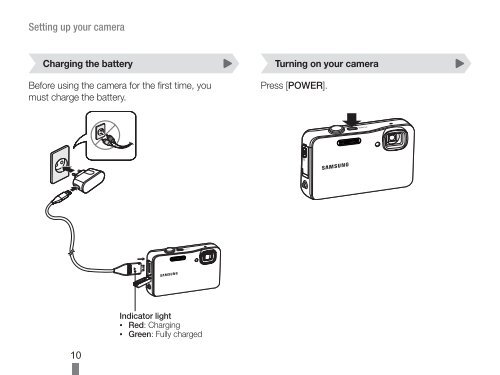 Samsung ST61 (EC-ST61ZZBPBE1 ) - Guide rapide 3.6 MB, pdf, Anglais, TURQUE