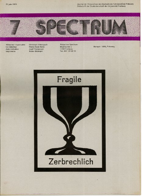 SPECTRUM #7/1976 juin (zizi 76)