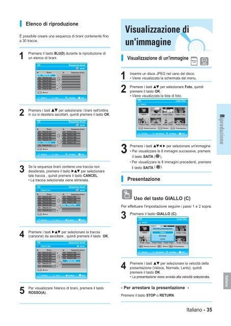 Samsung BD-P1000 (BD-P1000/XEL ) - Manuel de l'utilisateur 5.55 MB, pdf, Fran&ccedil;ais, ALLEMAND, Italien