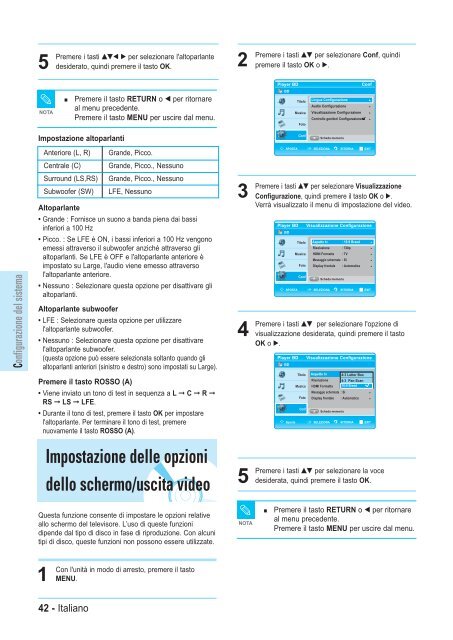 Samsung BD-P1000 (BD-P1000/XEL ) - Manuel de l'utilisateur 5.55 MB, pdf, Fran&ccedil;ais, ALLEMAND, Italien