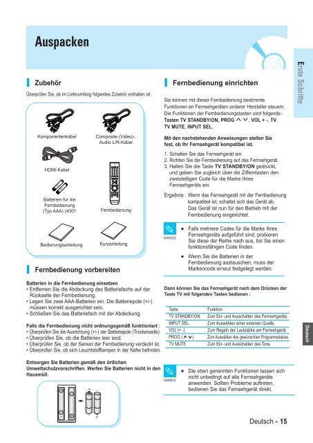 Samsung BD-P1000 (BD-P1000/XEL ) - Manuel de l'utilisateur 5.55 MB, pdf, Fran&ccedil;ais, ALLEMAND, Italien