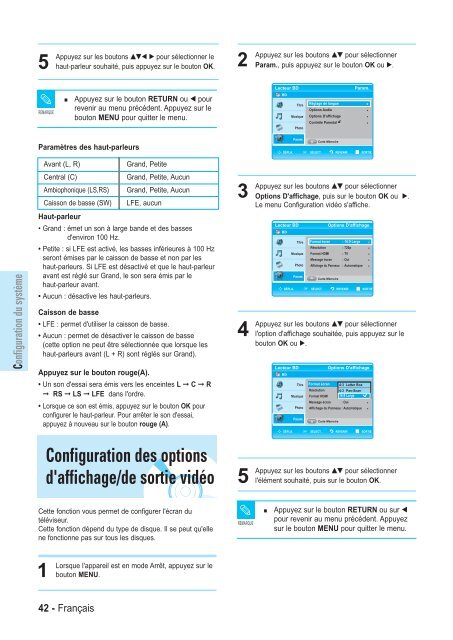 Samsung BD-P1000 (BD-P1000/XEL ) - Manuel de l'utilisateur 5.55 MB, pdf, Fran&ccedil;ais, ALLEMAND, Italien