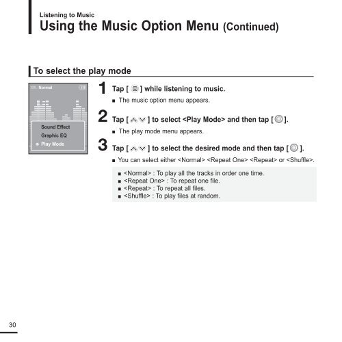 Samsung YP-K3JZB (YP-K3JZB/XEF ) - Manuel de l'utilisateur 0.94 MB, pdf, Anglais