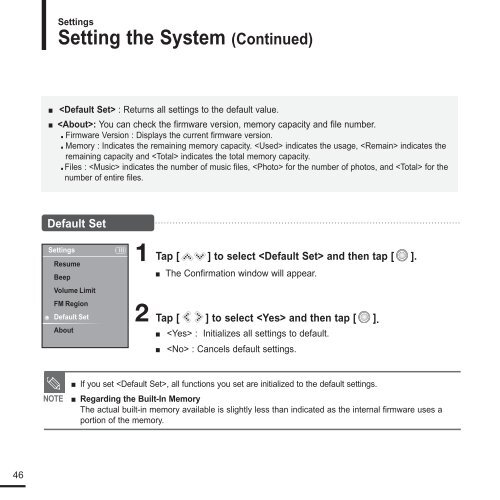 Samsung YP-K3JZB (YP-K3JZB/XEF ) - Manuel de l'utilisateur 0.94 MB, pdf, Anglais