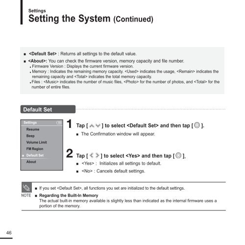 Samsung YP-K3JQB (YP-K3JQB/XEF ) - Manuel de l'utilisateur 0.94 MB, pdf, Anglais