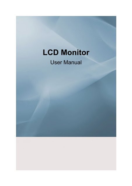 Samsung 2043SN (LS20MYYKBB/EDC ) - Manuel de l'utilisateur 4.2 MB, pdf, Anglais