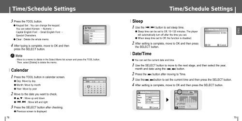 Samsung YH-J70S (YH-J70S/ELS ) - Manuel de l'utilisateur 2.99 MB, pdf, Anglais