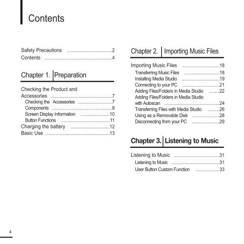 Samsung YP-F2RQ (YP-F2RQB/ELS ) - Manuel de l'utilisateur 3.18 MB, pdf, Anglais