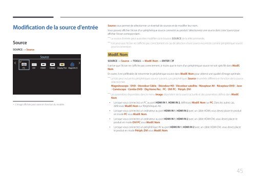 Samsung Mur d'images 46&quot; - 500 cd/m&sup2; - UD46E-C (LH46UDECLBB/EN ) - Manuel de l'utilisateur 0.01MB, pdf, Fran&ccedil;ais