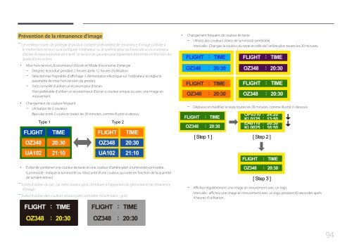 Samsung Mur d'images 46&quot; - 500 cd/m&sup2; - UD46E-C (LH46UDECLBB/EN ) - Manuel de l'utilisateur 0.01MB, pdf, Fran&ccedil;ais