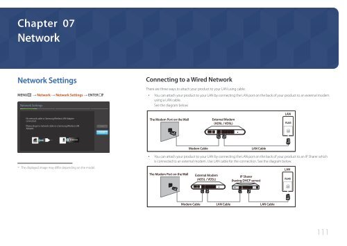 Samsung Mur d'images 46'' - 500cd/m&sup2; - FHD UE46C (LH46UECPLGC/EN ) - Manuel de l'utilisateur 5.65 MB, pdf, Anglais