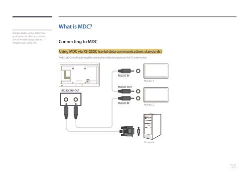 Samsung Mur d'images 46'' - 500cd/m&sup2; - FHD UE46C (LH46UECPLGC/EN ) - Manuel de l'utilisateur 5.65 MB, pdf, Anglais