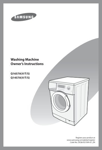 Samsung Q1457AT (Q1457ATGW/XEE ) - Manuel de l'utilisateur 2.09 MB, pdf, Anglais