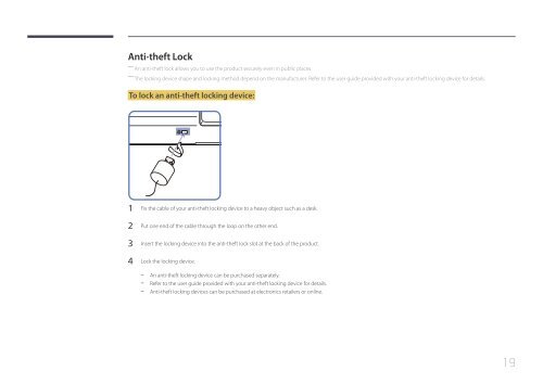 Samsung Moniteur 32'' LE32C Edge-LED usage intensif (LH32LECPLBC/EN ) - Manuel de l'utilisateur 5.98 MB, pdf, Anglais