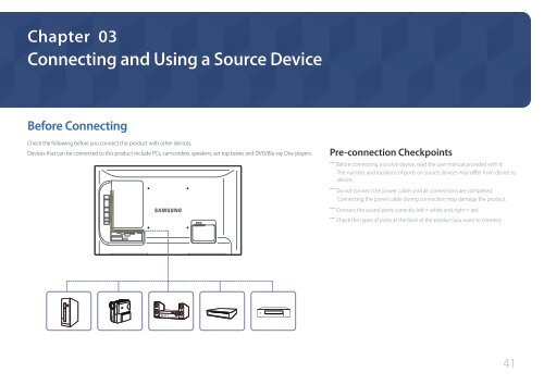 Samsung Moniteur 32'' LE32C Edge-LED usage intensif (LH32LECPLBC/EN ) - Manuel de l'utilisateur 5.98 MB, pdf, Anglais