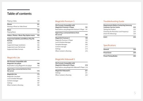 Samsung Moniteur 75'' ME75C Edge LED wifi et widi (LH75MECPLGC/EN ) - Manuel de l'utilisateur 5.21 MB, pdf, Anglais