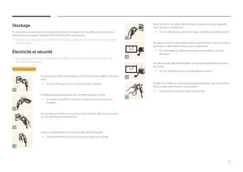 Samsung Moniteur 65'' MD65C Direct LED wifi et widi (LH65MDCPLGC/EN ) - Manuel de l'utilisateur 5.76 MB, pdf, Fran&ccedil;ais